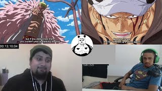 Law vs Doflamingo reaction mashup - one piece