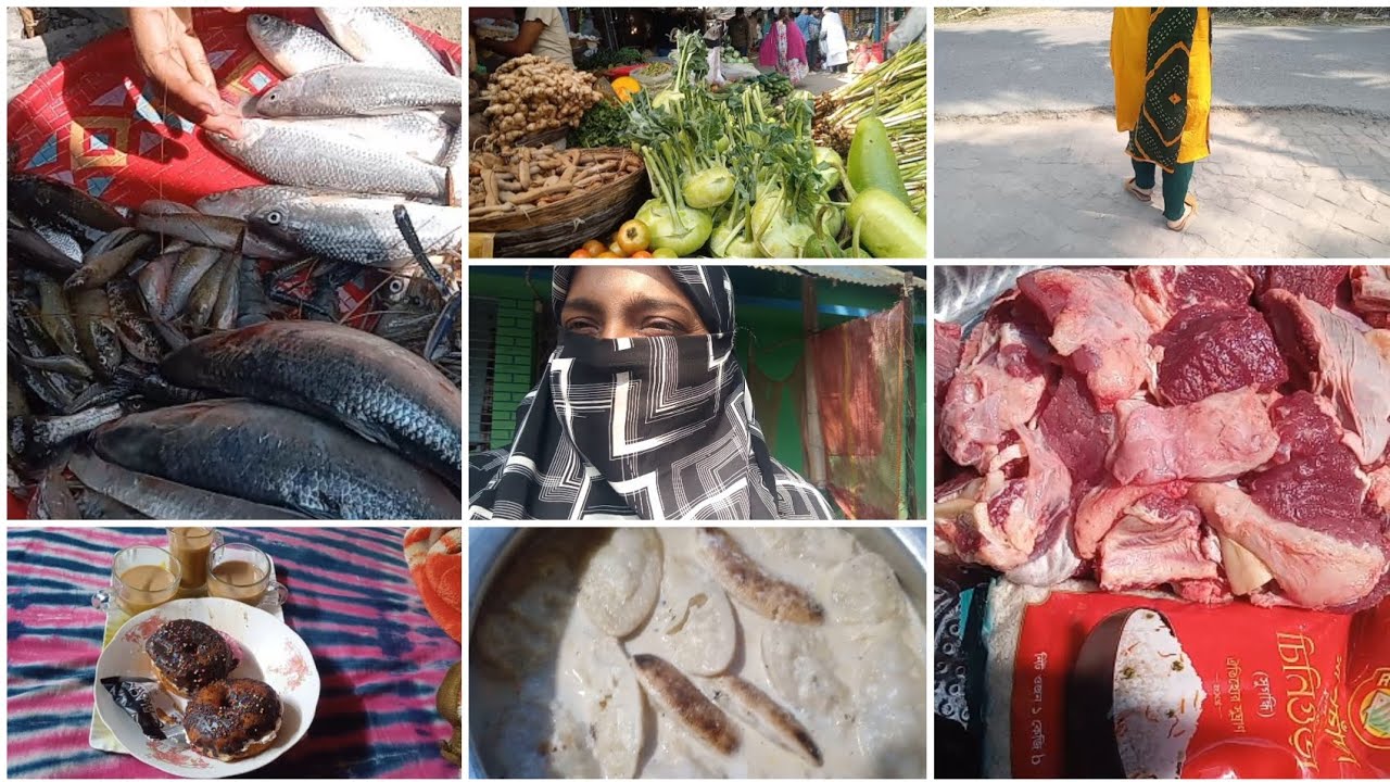 বাজারে যেয়ে কি কি করলাম  /দুধ চিতই  #villagelife #banglablog #arifablogevideo 