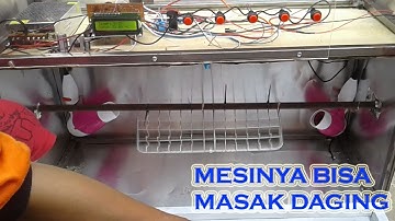 Proyek Tugas Akhir alat pemanggang Daging Otomatis berbasis Mikrokontroller Arduino