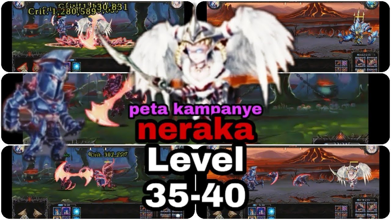 Deimos peta kampanye neraka lv 35-40 [Epic Heroes War]