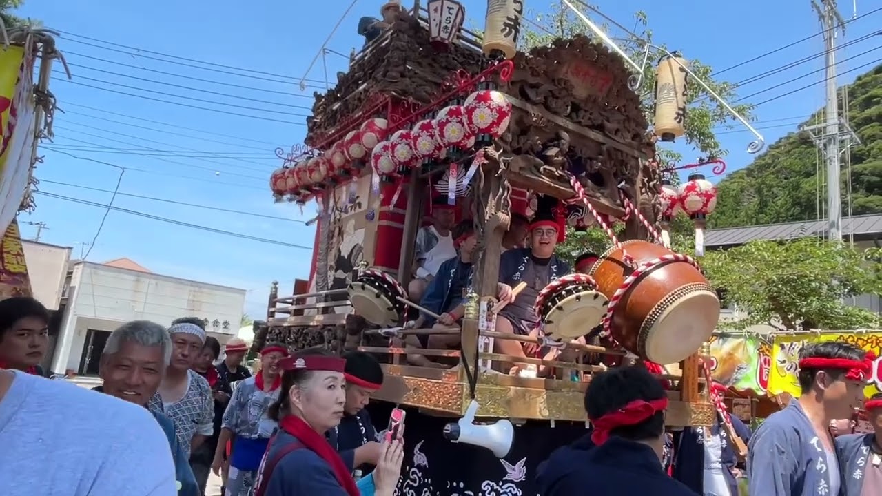 2024 那古観音祭礼1 出発式前