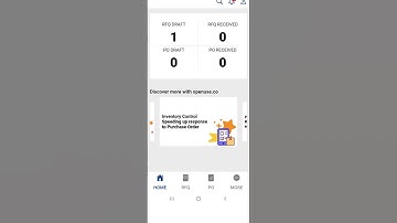 Open RFQ (Request For Quotation)