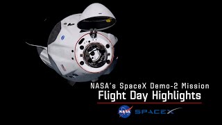 SpaceX DM-2 Flight Day Highlights - May 31, 2020