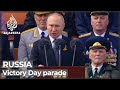 Russia's Putin presides over huge Victory Day military parade