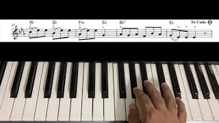 Irish Washerwoman Grade 3 - Easy Right hand with notation ( Briefly Explained)