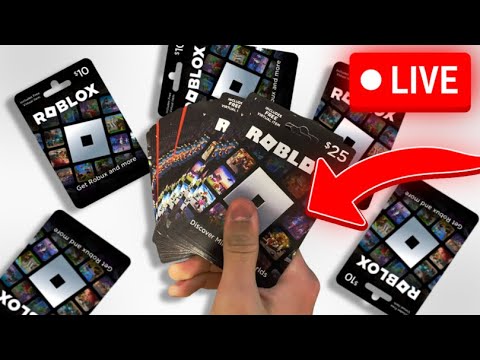 🔴 FREE 100,000 ROBUX GIVEAWAY LIVE! (FREE ROBUX)