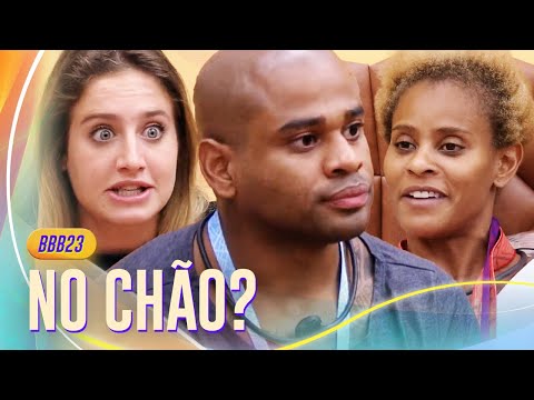 ALINE WIRLEY SUGERE QUE CEZAR BLACK DURMA NO CHÃO APÓS DESENTENDIMENTO | BBB 23