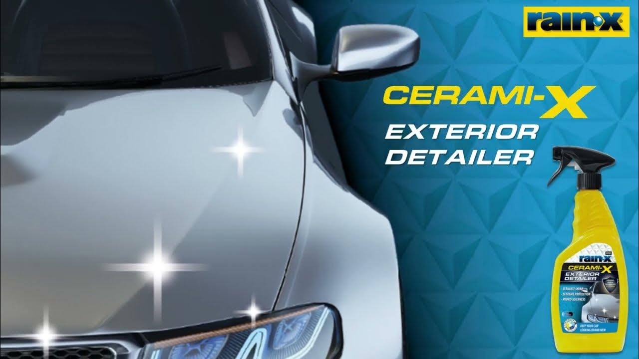 RainX Ceramic Exterior Detailer Coche Instrucciones y resultados 
