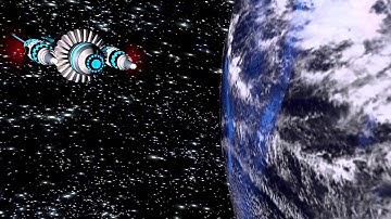 Spaceship animation test