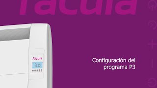Configuración Del Programa P3