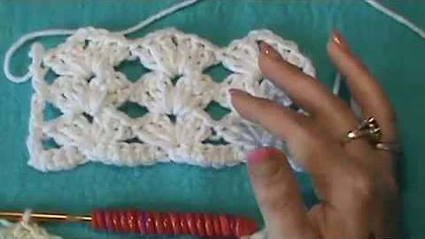 How to Crochet the "Lacy Shell Stitch"