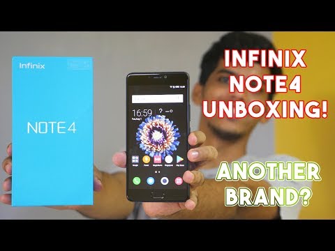 Infinix Note 4 Unboxing & Initial Impressions! 5.7" Display in 8999!