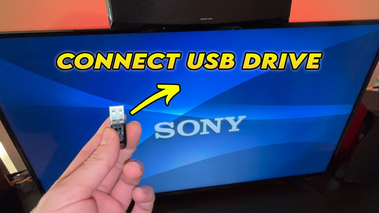 How a USB Drive on Sony TV - YouTube