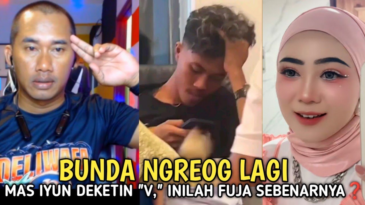 bunda ngreog lagi, mas iyun deketin V, inilah sosok fuja sebenarnya❓#masiyun#fauzana