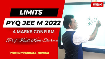 MISSION JEE MAIN 2023 :  PYQ JEE-MAIN 2022 LIMITS : CRACK JEE MAIN  2023 WITH LYCEUM MUMBAI