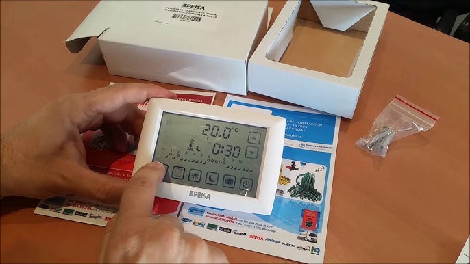 CRONOTERMOSTATO GSM GECAPP DIGIT.TOUCH ANTRACITE