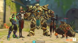 ASHE Y HANZO GAMEPLAY / OVERWATCH 2 / MAPA EICHENWALDE