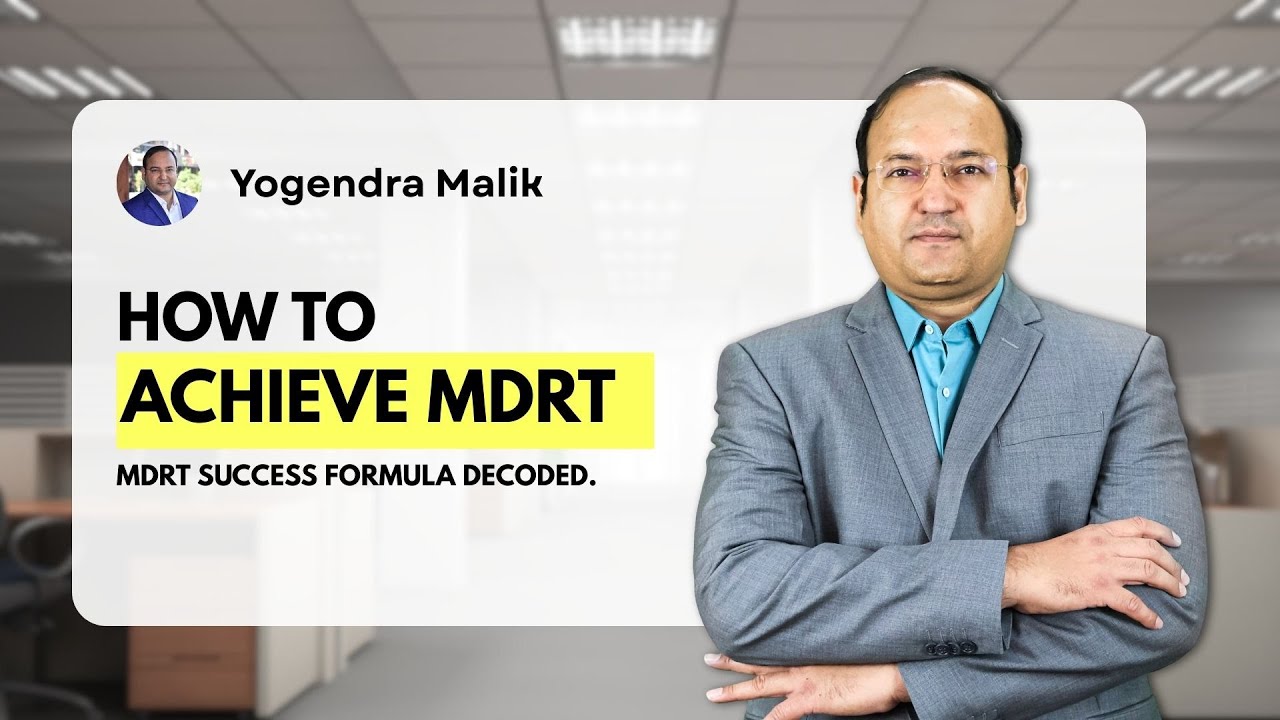 How to Achieve MDRT | MDRT Success Formula Decoded