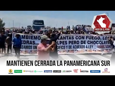 Continúan protestas del transporte liviano por precio del combustible | Pasó en el Perú