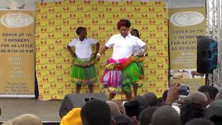 Nurse Matlala dances vhosho with Xibelani