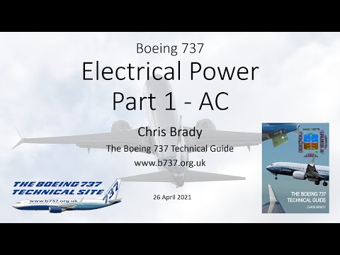 737 Electrics Part 1 - Ac Power