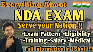 Everything about NDA 🇮🇳🇮🇳 - Exam Details & Full Roadmap | Indian Army, Navy & Air Force
