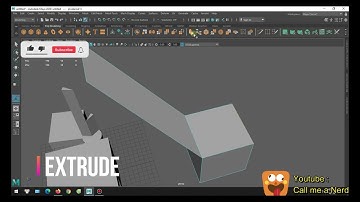Extrude-/Connect tool-/Insert an edge loop-/Multi-cut tool | Maya tutorial for beginners
