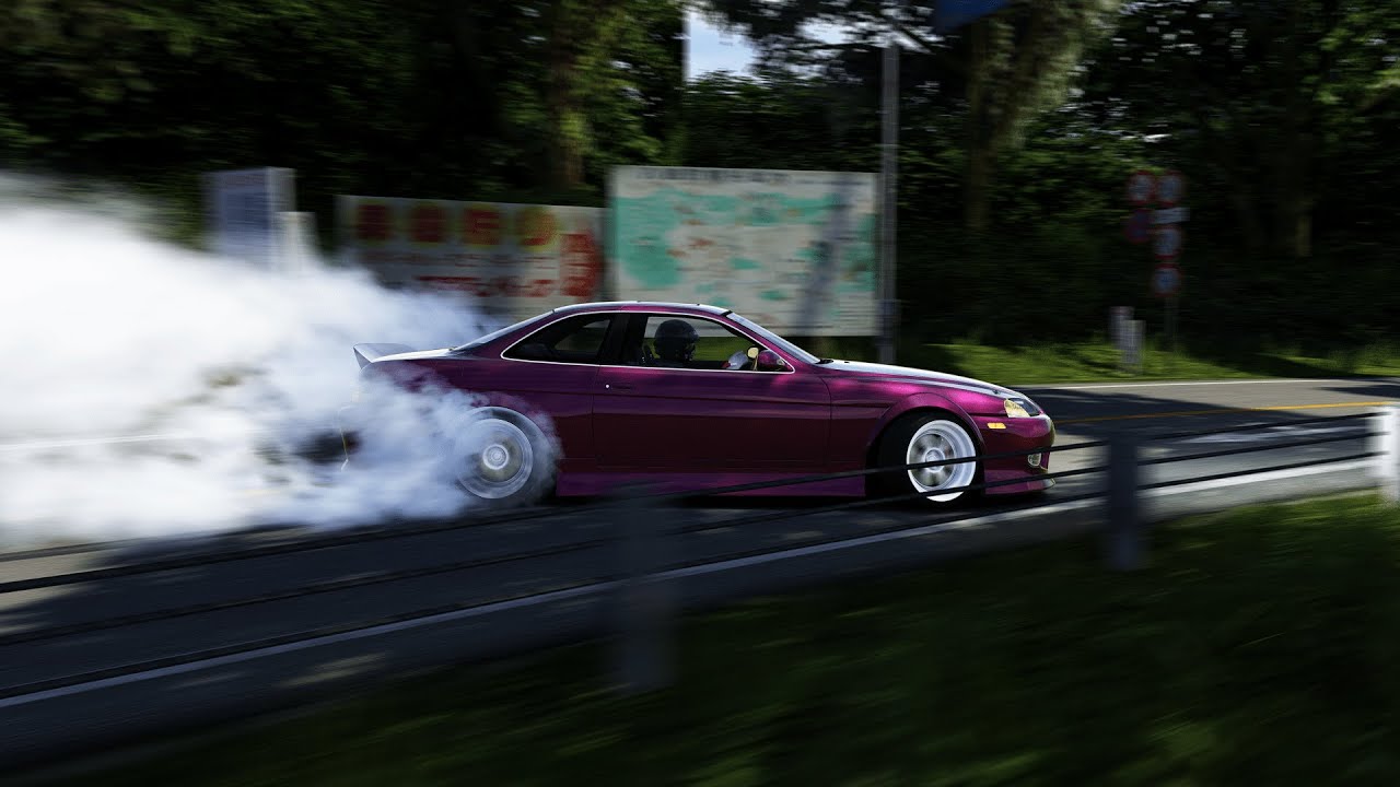 Offline Assetto Corsa Drift Session 107 Hush Toyota Soarer On EK 