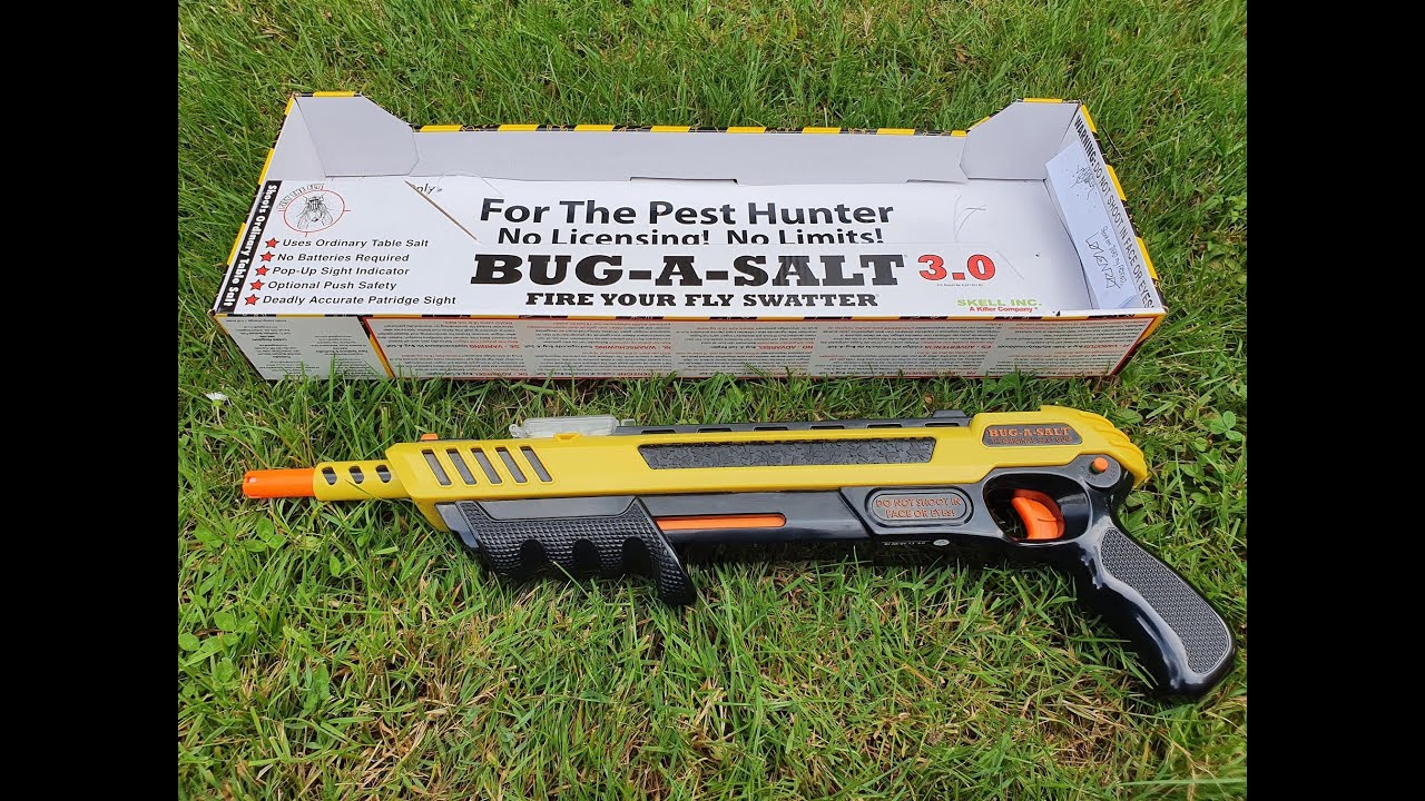 Fusil anti-mouches - Bug-A-Salt 3.0 - BUG-BEAM COMBO - Classic YELLOW 3 ...