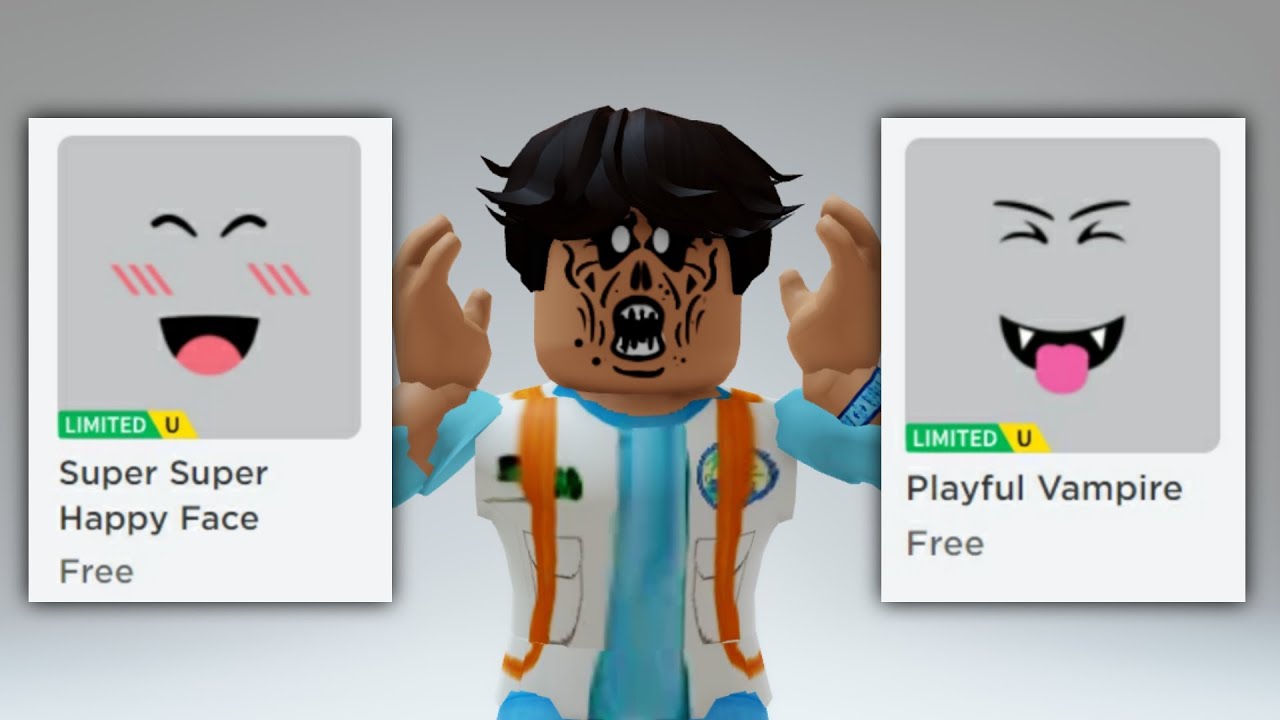 HOW TO GET THE SUPER SUPER HAPPY FACE FOR FREE!! (ROBLOX) 