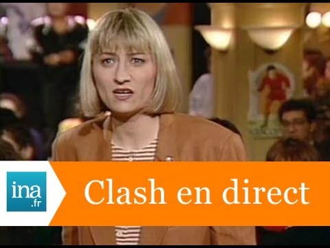 Christine Bravo coupée en plein direct - Archive INA