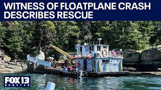 Eyewitness to WA plane crash shares rescue effort story | FOX 13 Seattle
