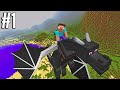 ENDER DRAGON Is Now My Pet - Minecraft Dragon World Part #1