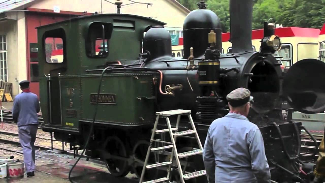 Steam Train WB5 Dampfzug 