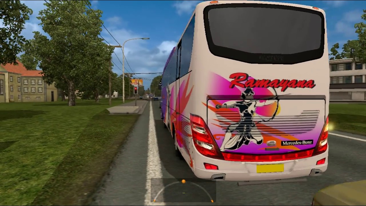 ETS2 Playing Telolet With Ramayana Bus YouTube