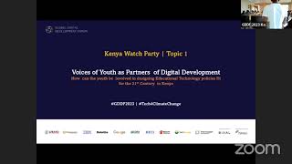 Global Digital Development Forum 2023 | Kenya Watch Party