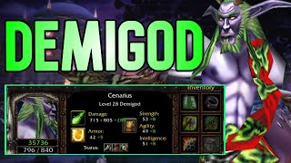 LATE GAME NIGHT ELF POWERHOUSE WITH MAXED OUT CENARIUS! EPIC DEFENSE Survival Chaos (Nightelf 5/22) screenshot 5