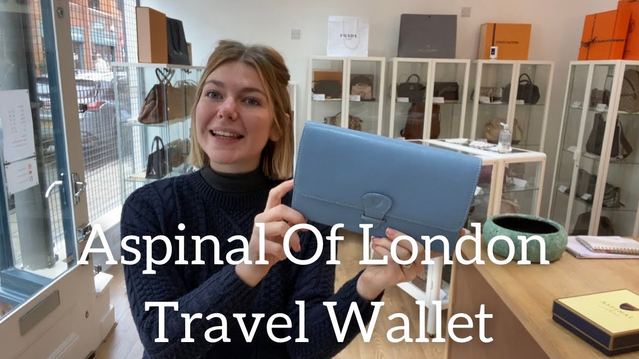 Aspinal Of London Travel Wallet YouTube