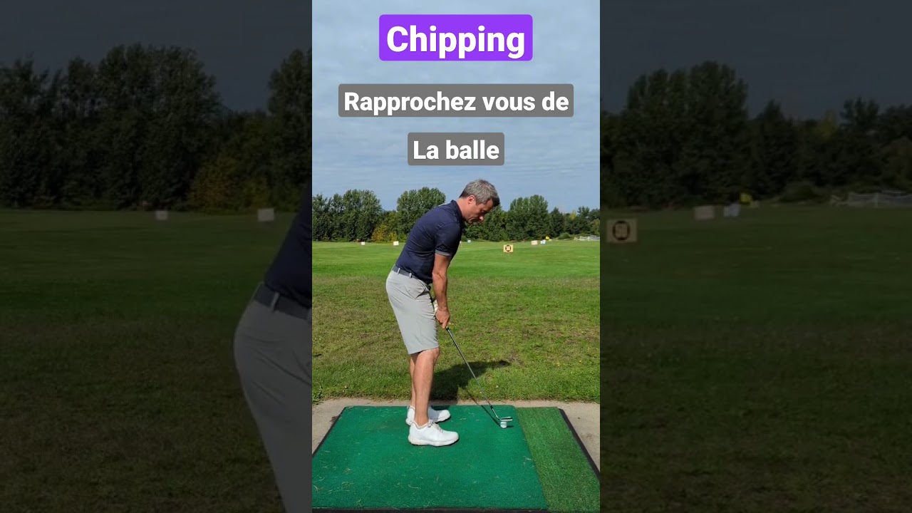 Plus près de la balle #shorts  #golf