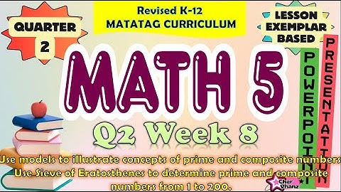 Math 5 Quarter 2 Week 8 MATATAG Curriculum / Revised K-12 LE Based PowerPoint Presentation