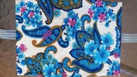 Tutorial: Fabric journal cover (Part 2)