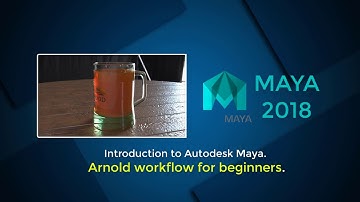Introduction to Autodesk Maya  Arnold workflow for beginnerss
