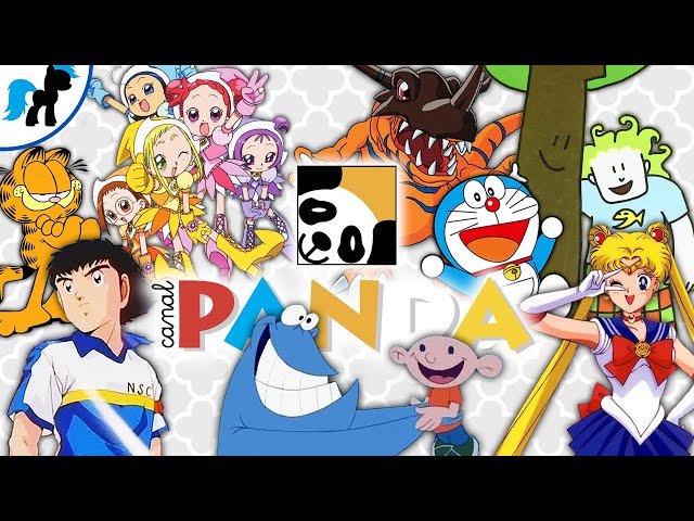 ANIMES que passaram no CANAL PANDA nos anos 2000! 