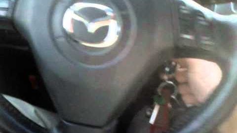 Mazda 3 Push Button Start
