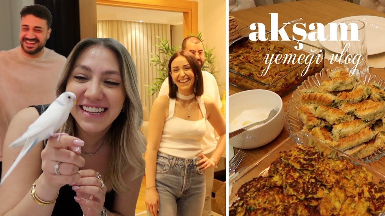 AKŞAM YEMEĞİNE DAVETLİYİZ!🍽️| mutfak sohbetleri, Selin'den düzen taktikleri, biraz dekorasyon