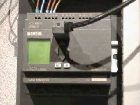 how to program siemens logo using soft comfort youtube