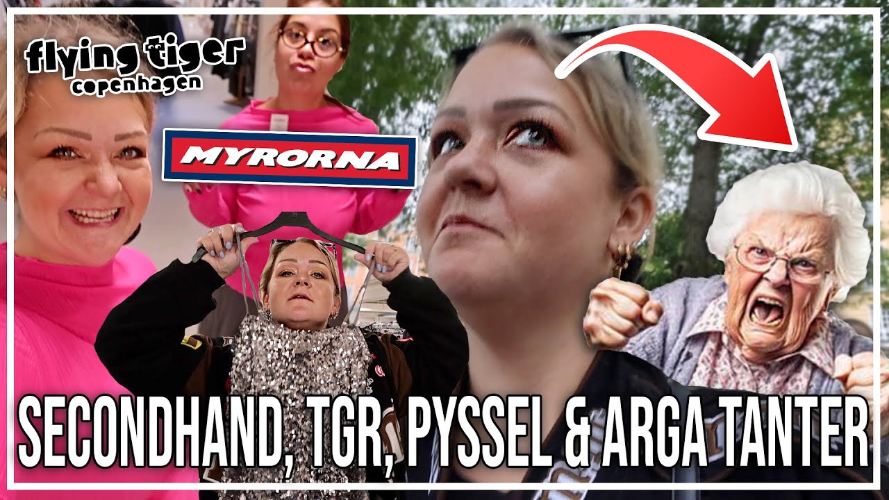 SECONDHAND | FLYINGTTIGER | PYSSLAR & ARGA GAMLA TANTER | VLOGG