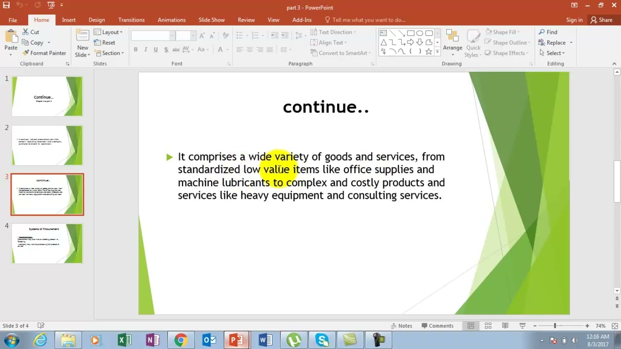 Logistics and procurement 09