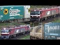 JR貨物／JR東日本 コンテナ貨物列車と快速電車・１７本 Japanese Freight Train &amp…