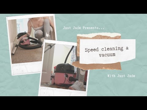 SPEED CLEANING | VACUUMING | WITH JUST JADE